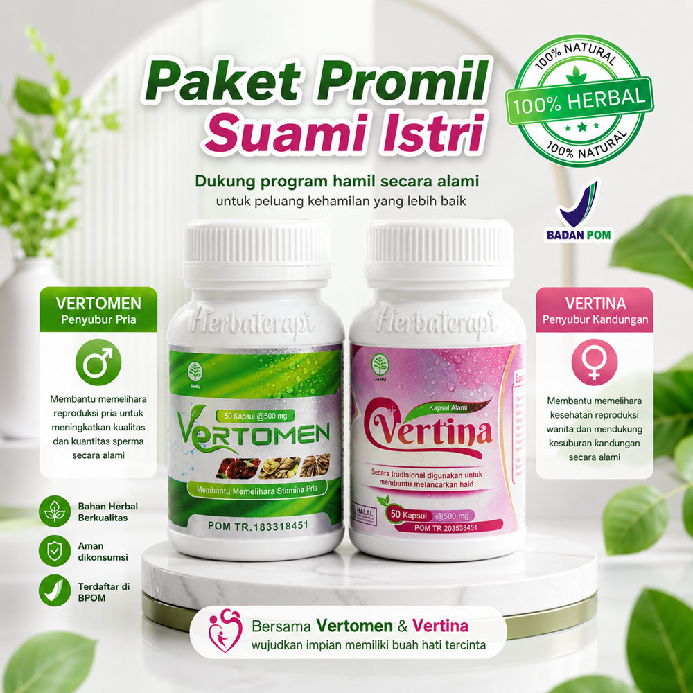 Suplemen Promil Vertomen Vertina Mendukung Program Hamil