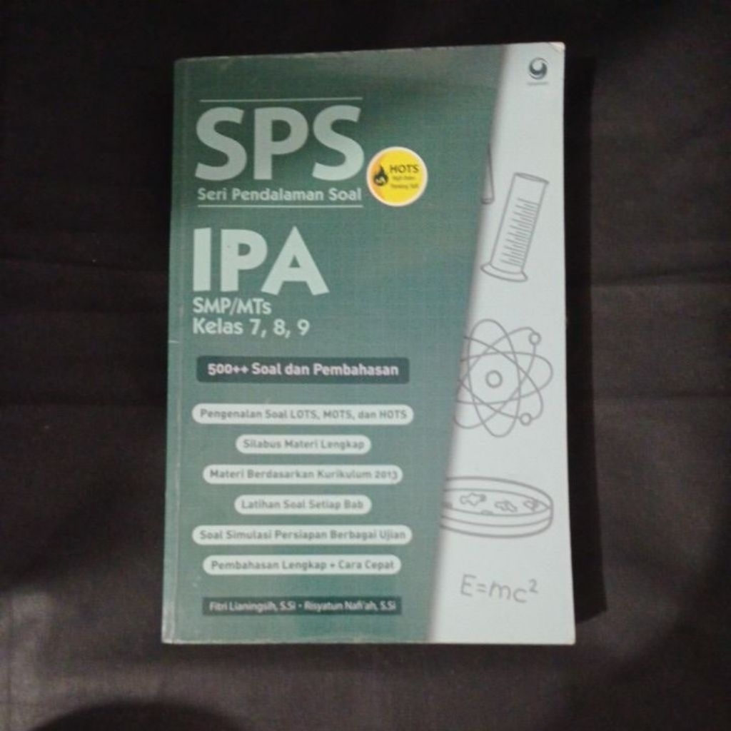Sps seri pendalaman soal ipa smp/mts kelas 7, 8, 9