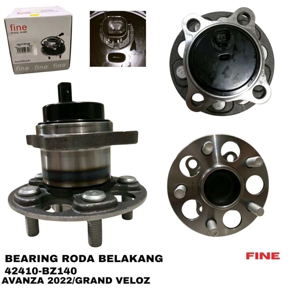 BEARING RODA BELAKANG AVANZA 2022/GRAND VELOZ 42410-BZ140 FINE