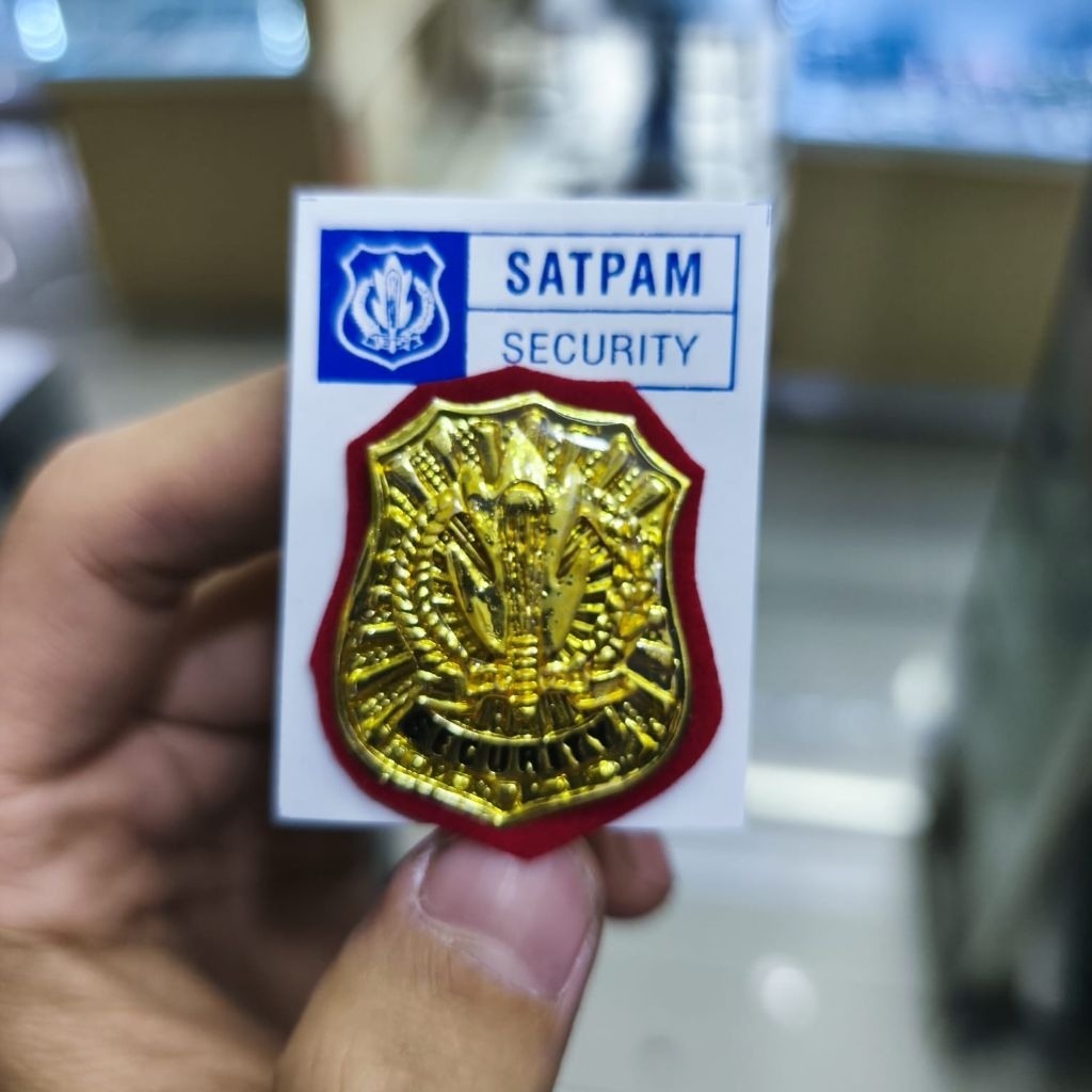 Pin Satpam / Badge Security (Logo Gada Pratama)