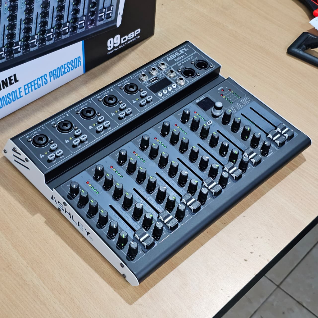 Mixer ASHLEY BETTER-7 audio 7ch chanel