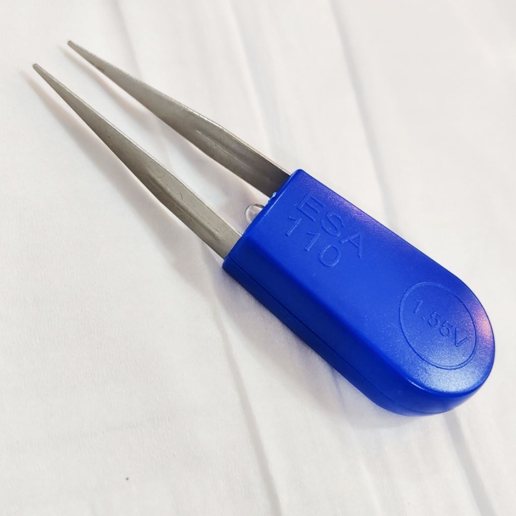 Alat tes batre jam tangan biru murah