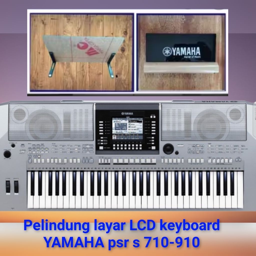 Pelindung layar LCD keyboard YAMAHA psr s710-910