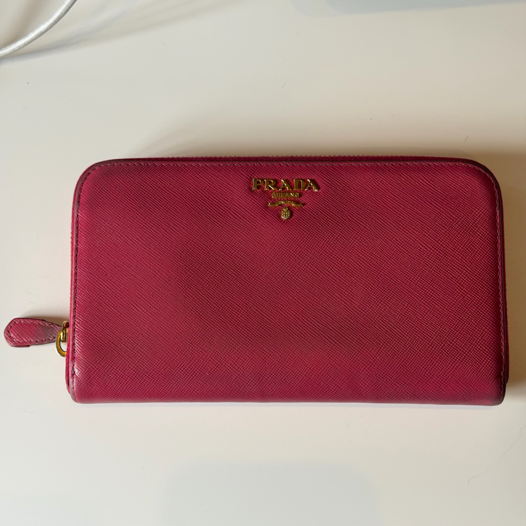 Prada Saffiano Wallet Original Italy (Second/preloved)