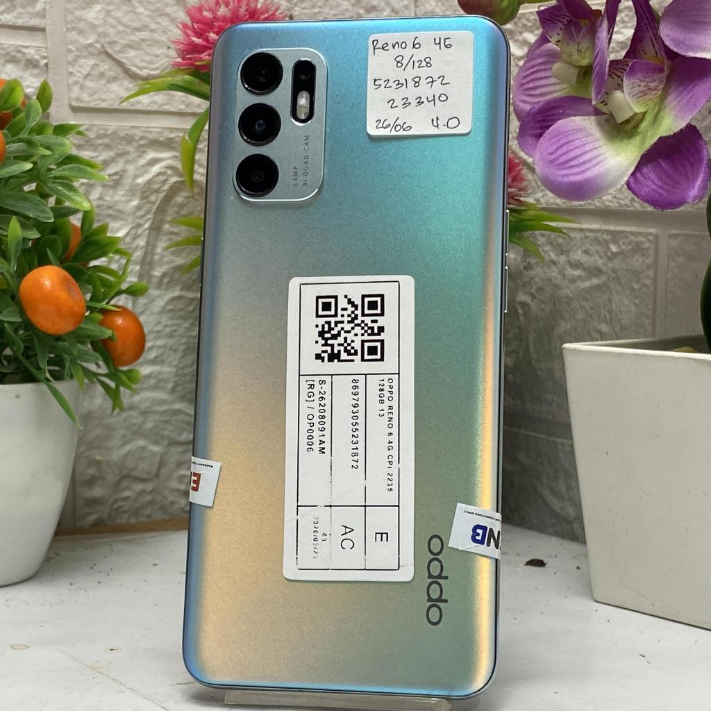 Oppo Reno 6 4G 8/128GB Bekas Second Istimewa