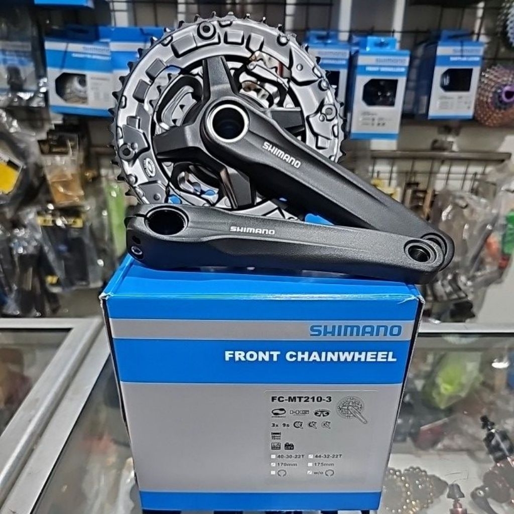 Crank Shimano Altus HT2 MT210-3 Speed 44-32-22T  Hollowtech