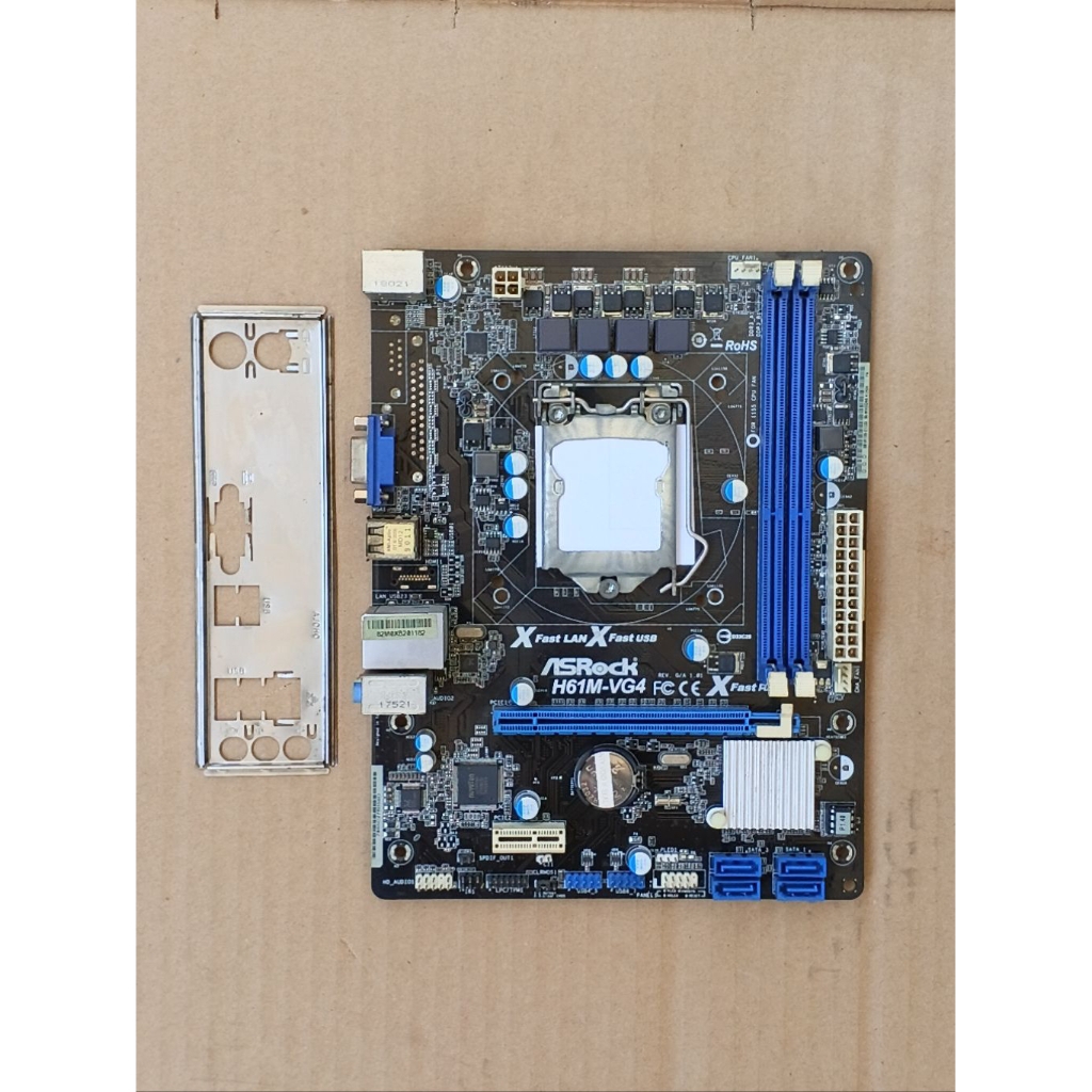 motherboard mainboard ASRock H61 support processor gen 2 & 3 soket 1155