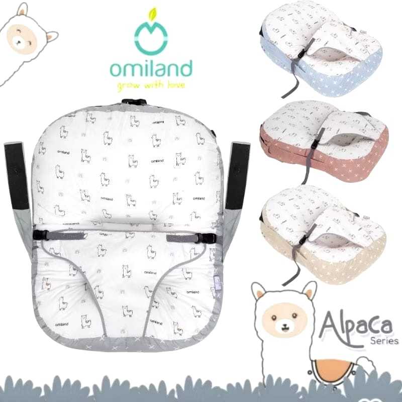 Sofa Bayi Multifungsi Omiland Free Sabuk Pengaman Kasur Bayi Karakter Tempat  Tidur New Born