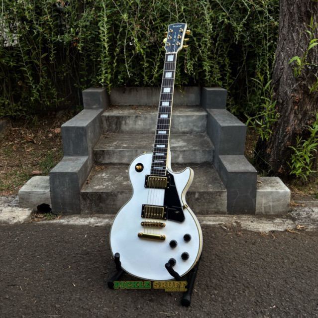SQOE SELP300 ALPINE WHITE | GITAR SQOE LES PAUL | GITAR LES PAUL