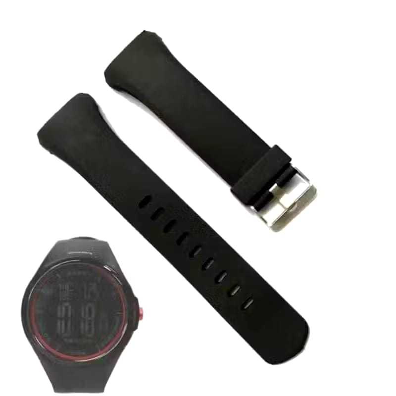 STRAP RUBBER JAM TANGAN EIGER LS 82//STRAP JAM TANGAN SPORT//STAP JAM TANGAN" HANYA TALI"