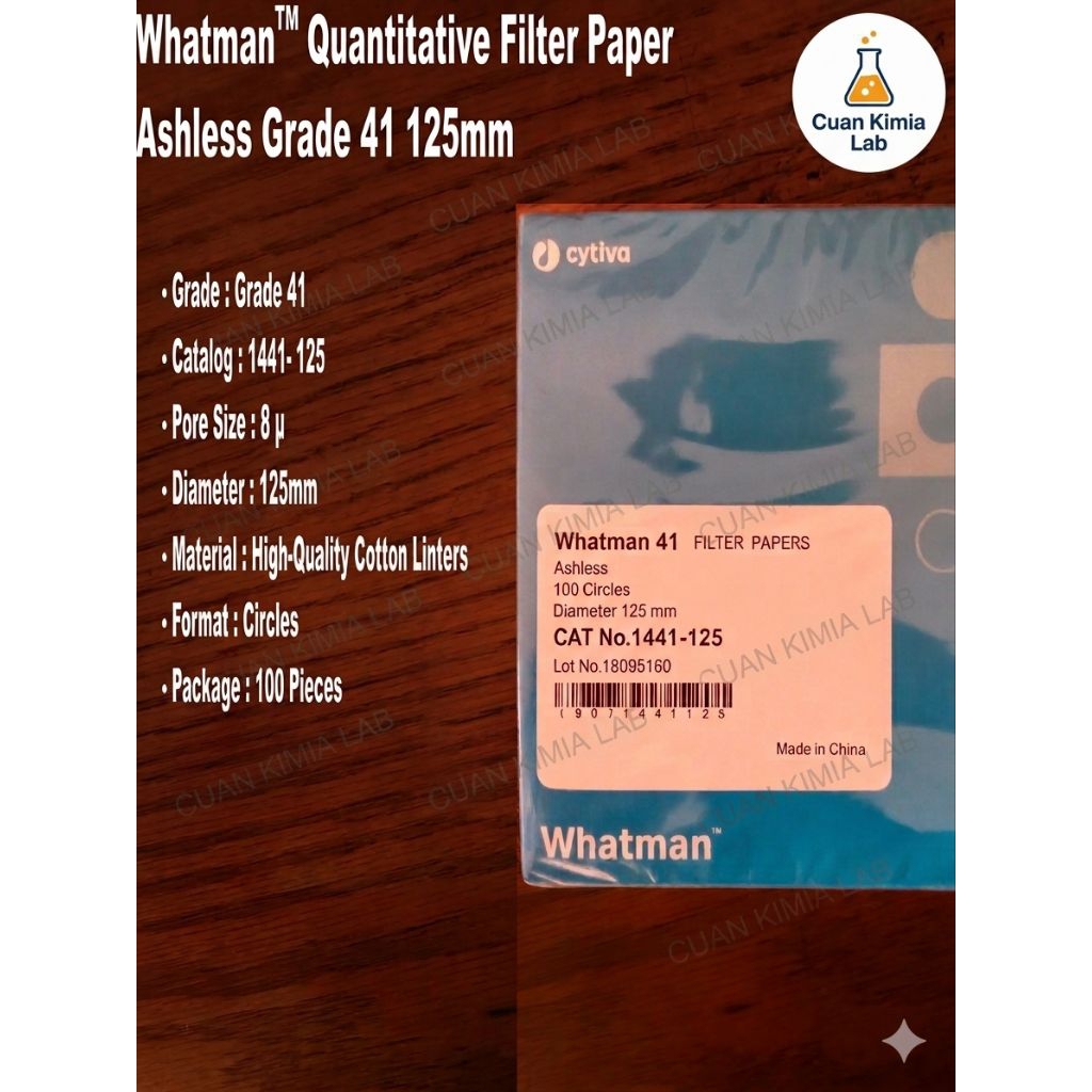 Kertas Saring / Filter Paper Whatman 41 New Segel