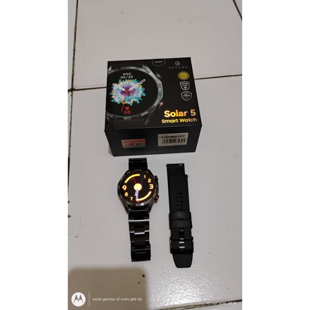 smartwatch haylou solar5