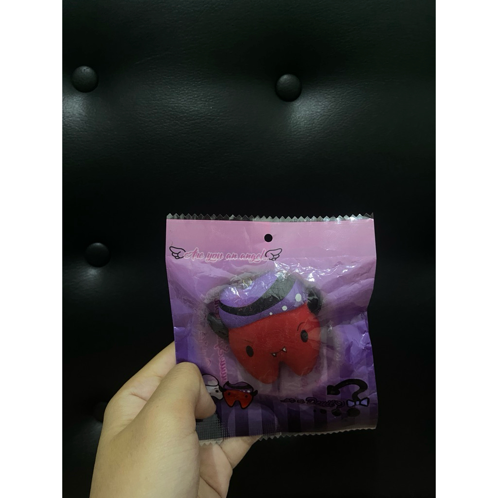 cutie creative tooth devil squishy preloved