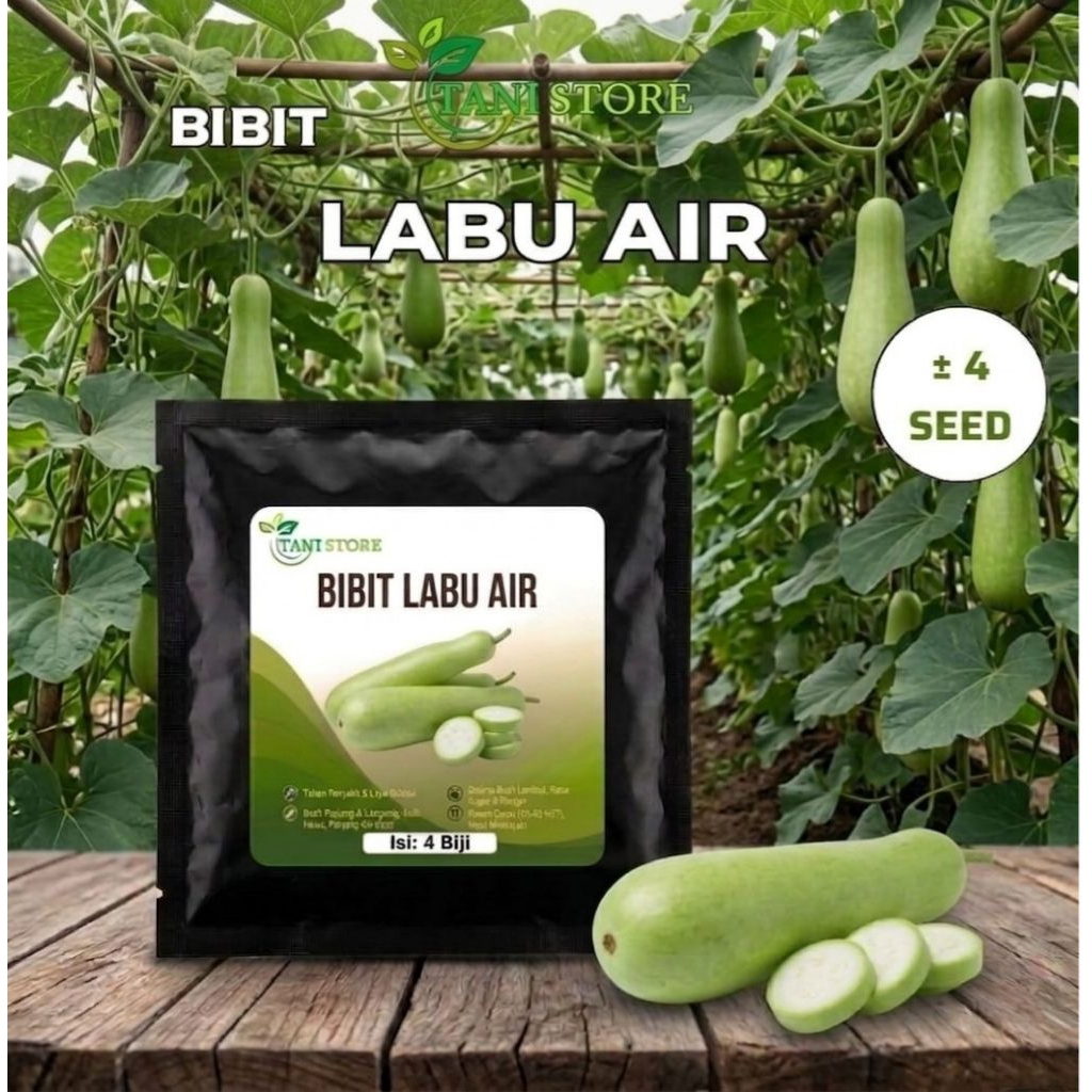 bibit benih labu air panjang_bibit labu air_benih sayuran