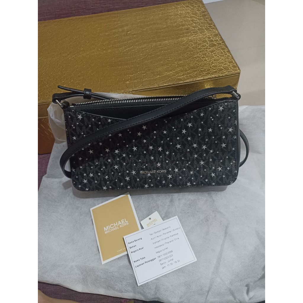 new tas selempang mk hitam