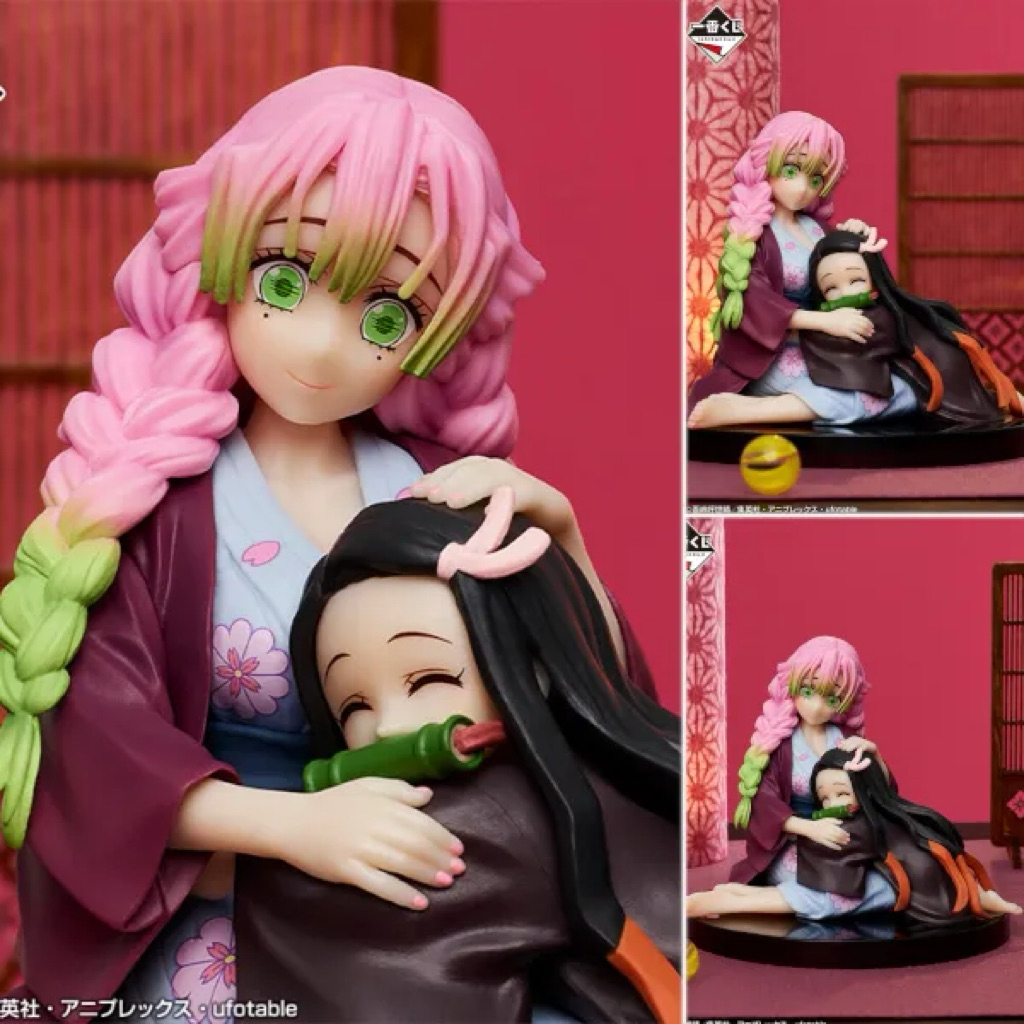 Mitsuri dan nezuko figure