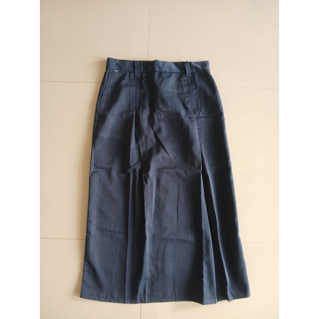 Preloved rok dongker smp