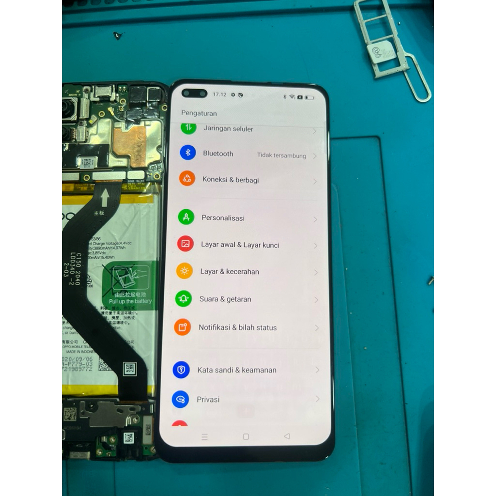 LCD TOUCHSCREEN OPPO RENO 4 / RENO 4F  ORIGINAL COPOTAN