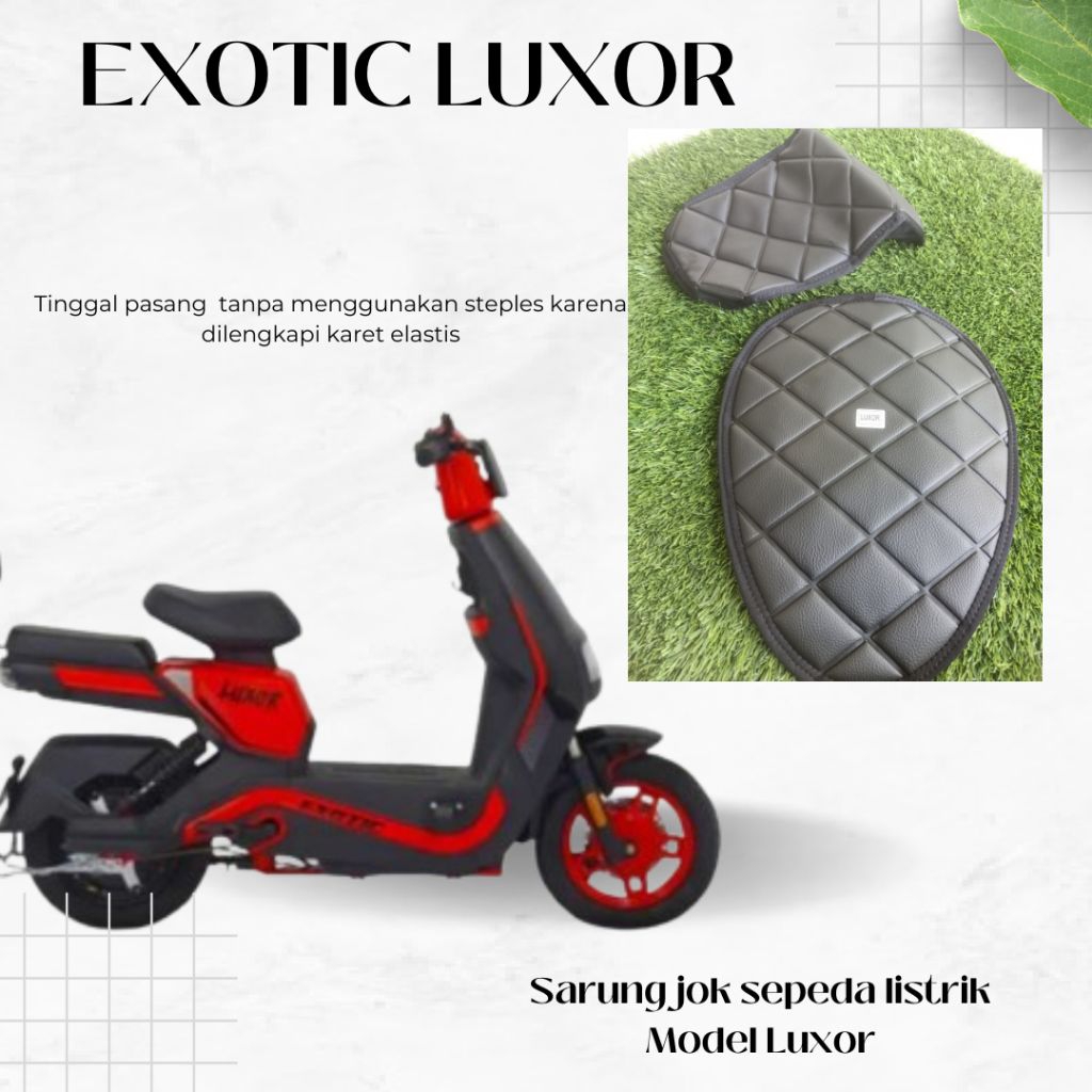 Sarung Sepeda Listrik EXOTIC LUXOR