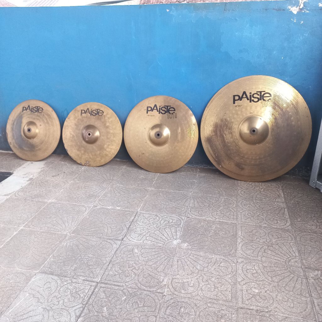 Cymbal Paiste 101 set