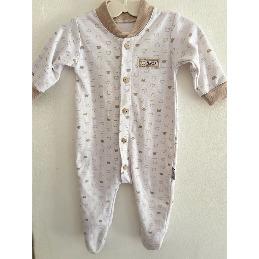 Preloved baju bayi newborn,Preloved baju fluffy baby, Preloved baju bayi murah, Stelan baju bayi pre
