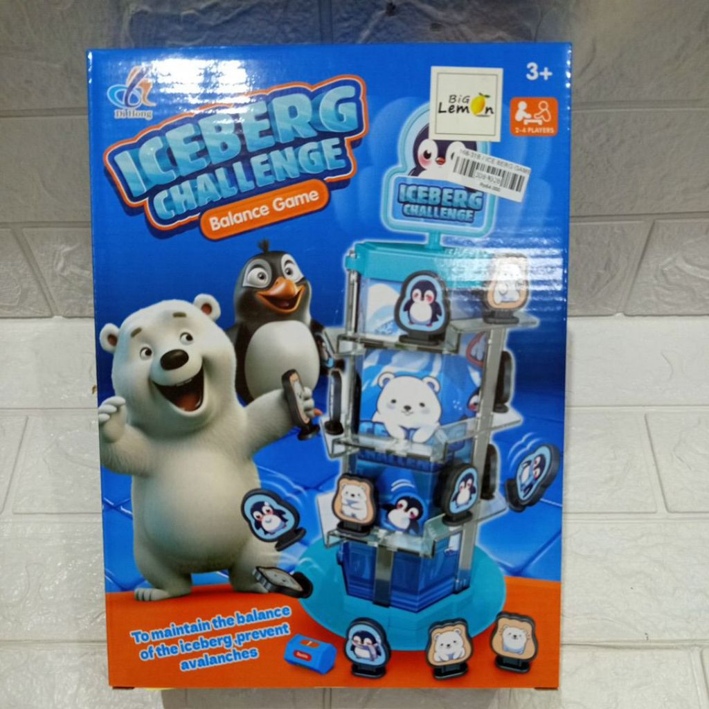 Mainan Anak Game remaja  / Mainan Anak Game seru seruan / Mainan Anak Keseimbangan Hewan Kutub  3084