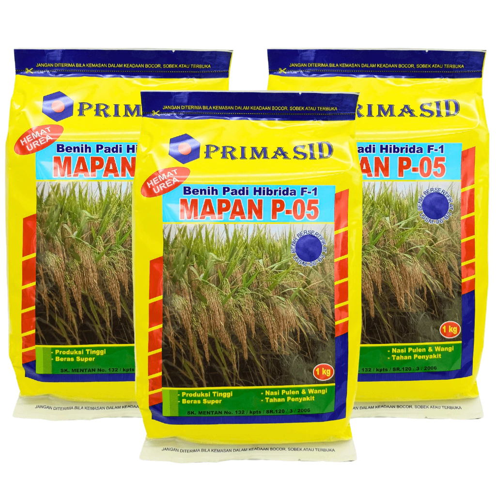 [ READY STOCK ] Benih Padi Mapan 05 & Mapan 02
