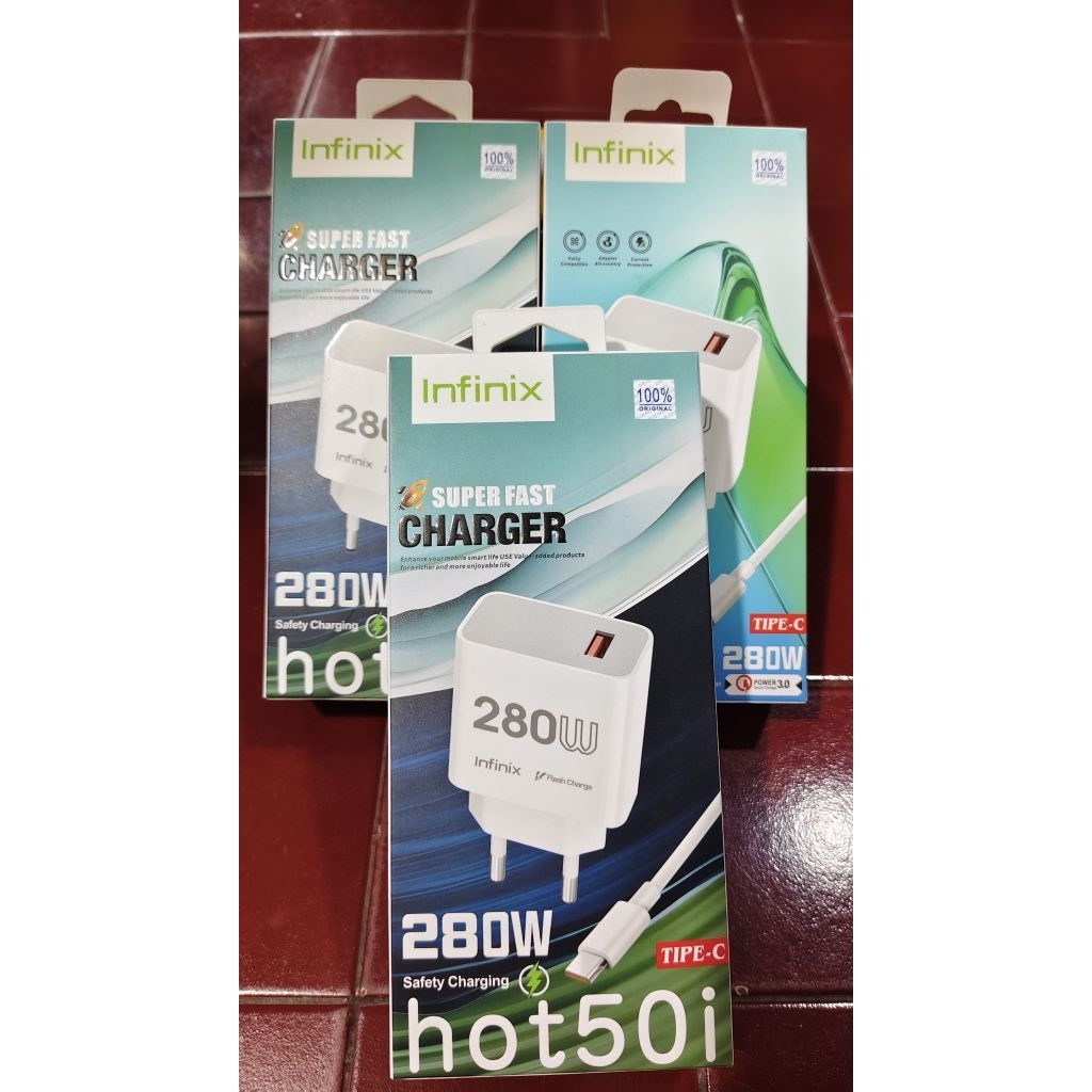 Charger HP infinix Ori pengisian cepat