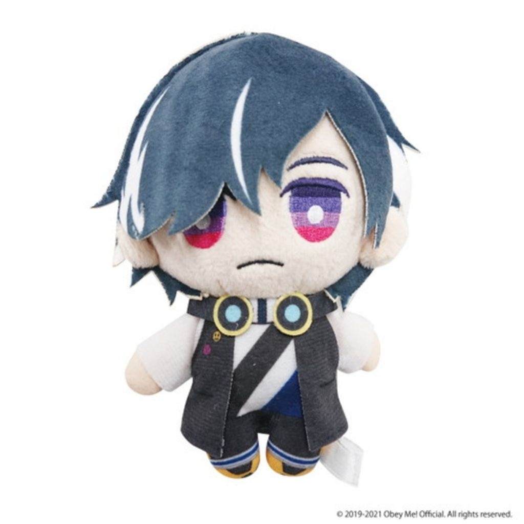 Official Obey Me Belphegor Shuffle Plush Keychain