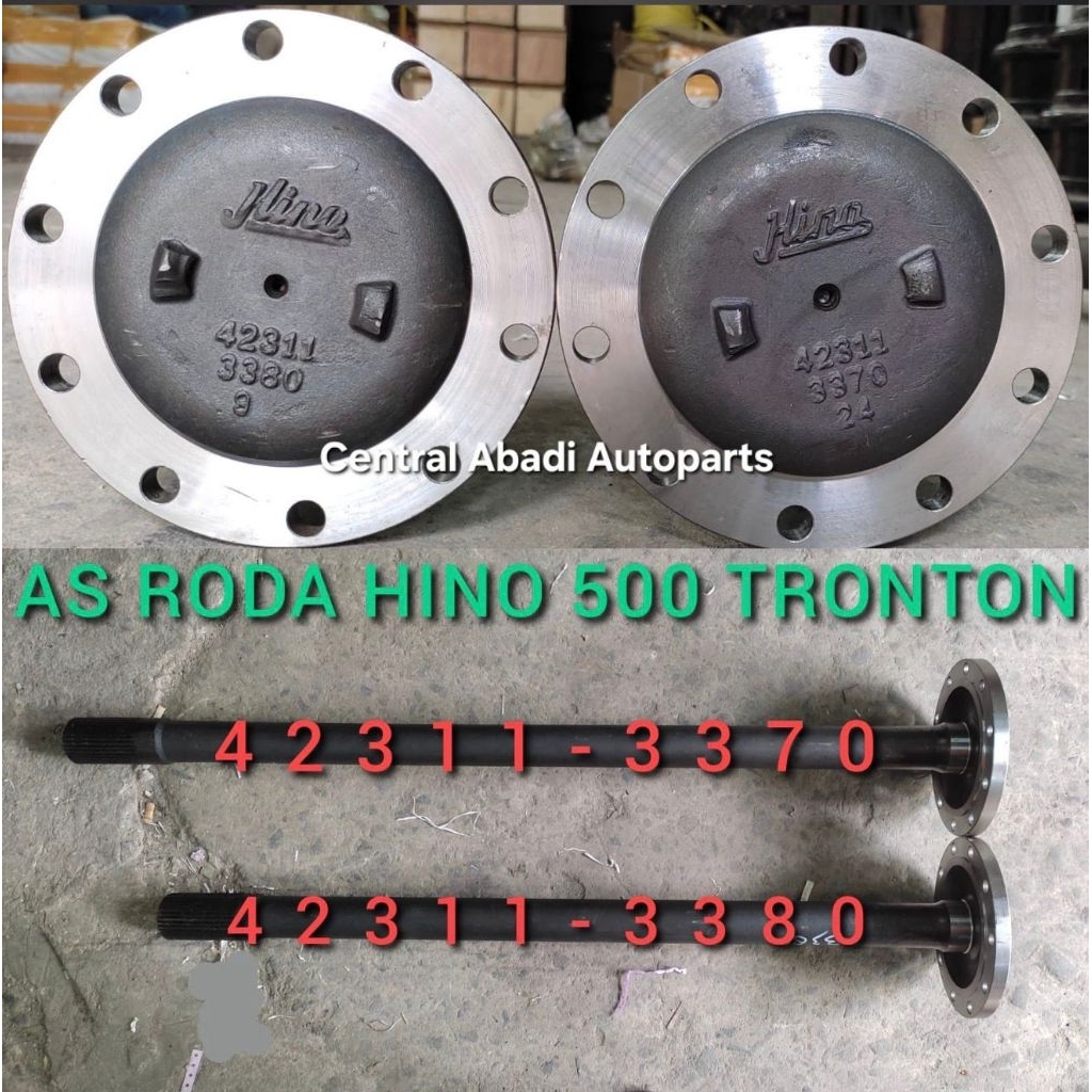 As Roda Hino 500 Tronton FM260JD 42311-3370 42311-3380 OEM
