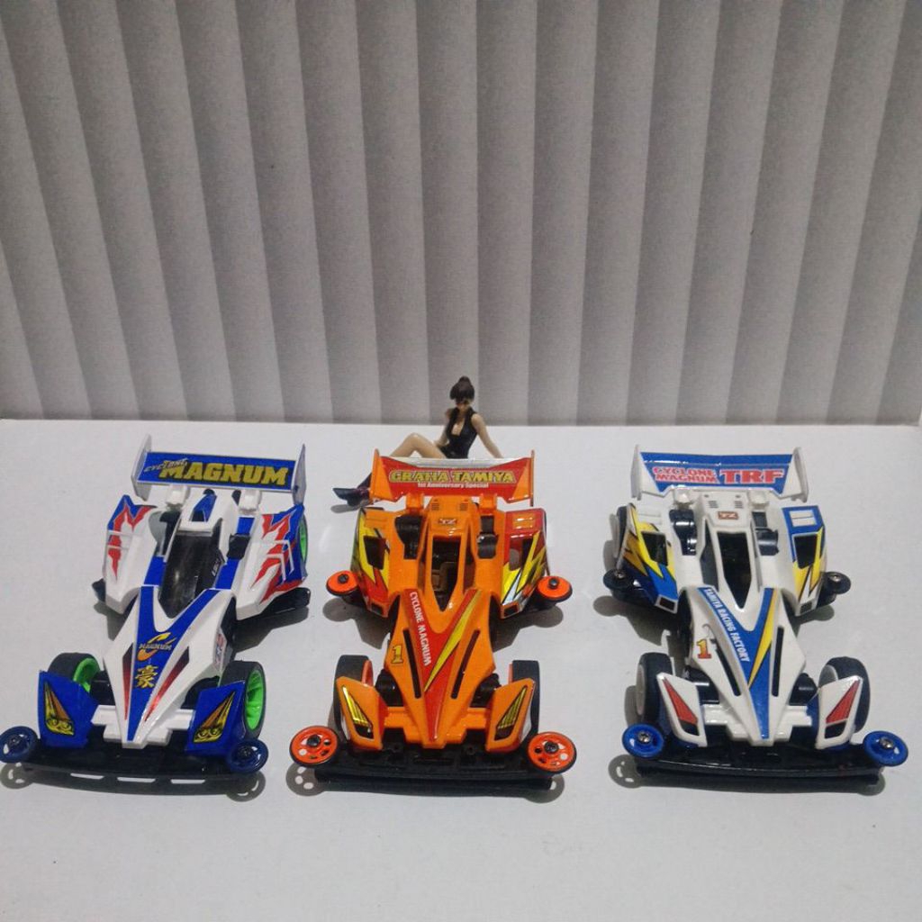 Tamiya cyclone magnum dan cyclone magnum trf original