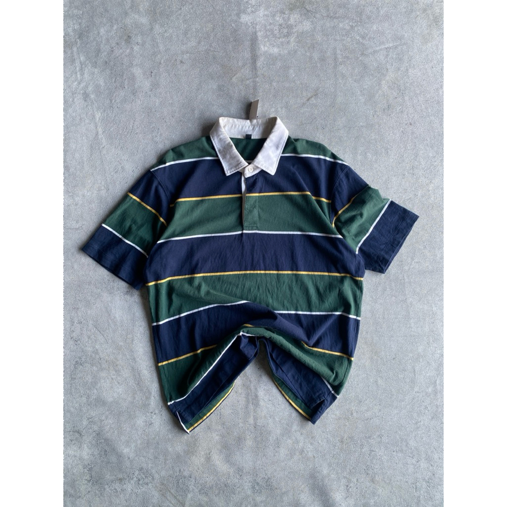 Poloshirt Uniqlo Rugger Stripes