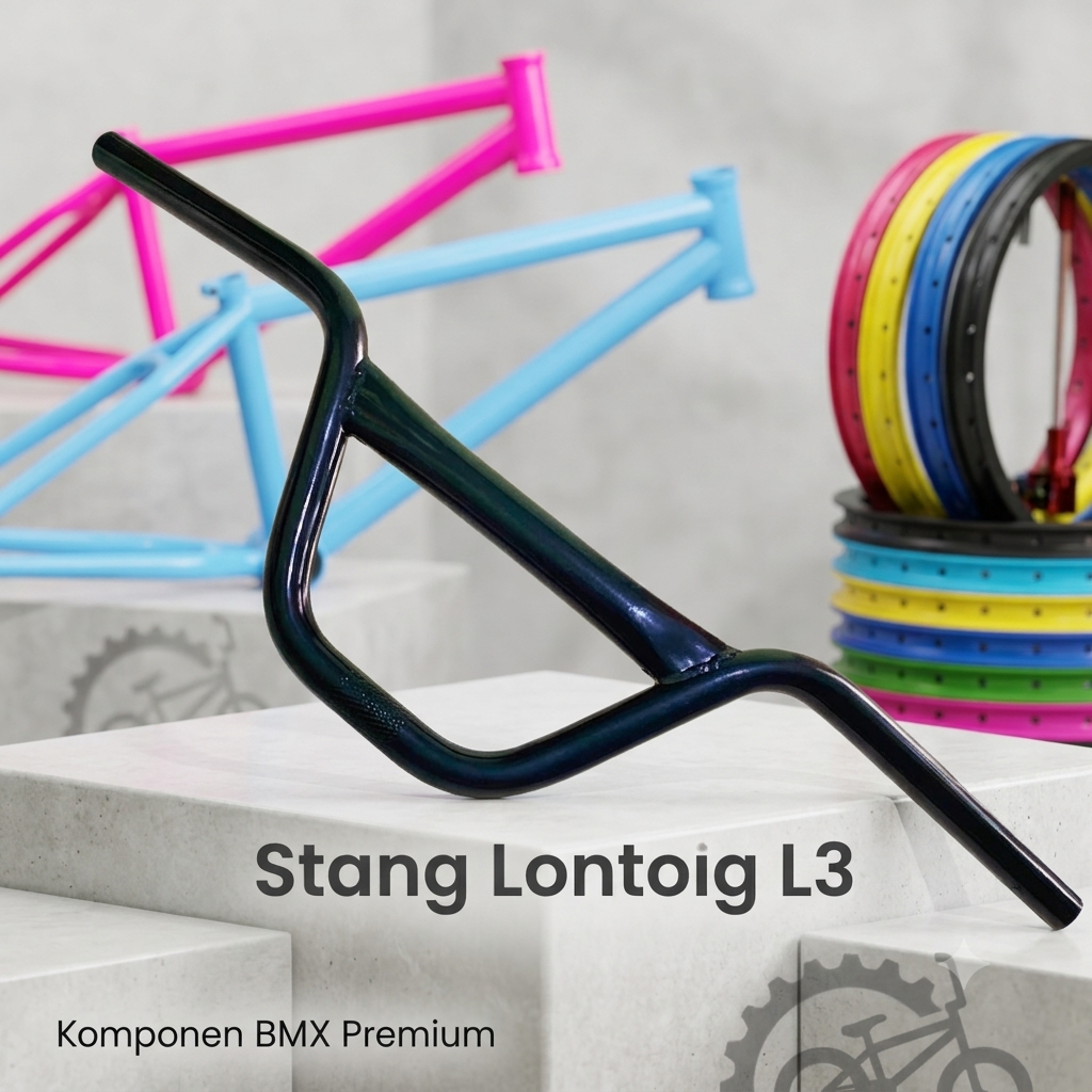 stir lontong bmx Oval Tebal l/ stang lontong bmx  /stang lontong bmx Polos/ stir lontong good Qualit