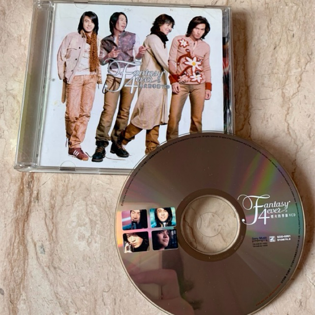 F4 Fantasy 4ever VCD Import Taiwan MV Music Video Jerry Yan Vanness Wu Vic Chou Ken Chu Can't Lose Y