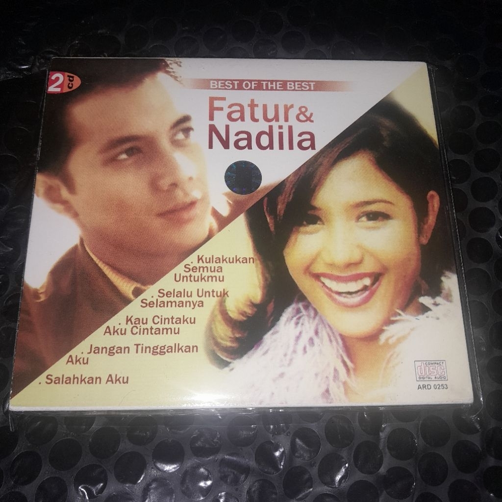 cd fatur & nadila best of the best 2CD
