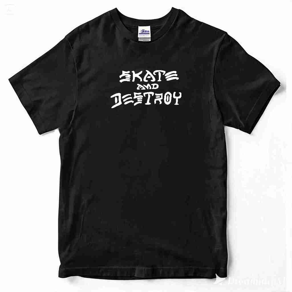 T-shirt Skate and Destroy Nyaman Dipakai