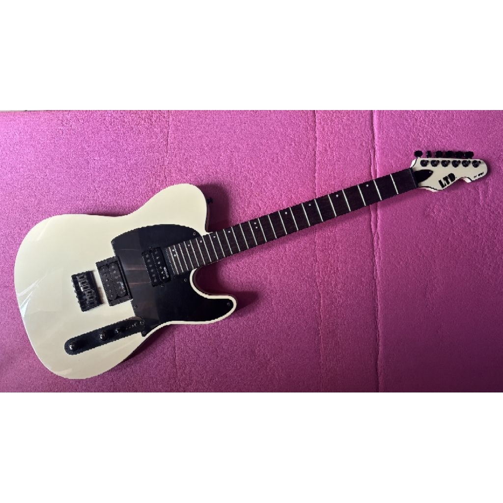 Guitar LTD te-200 by ESP Snow White