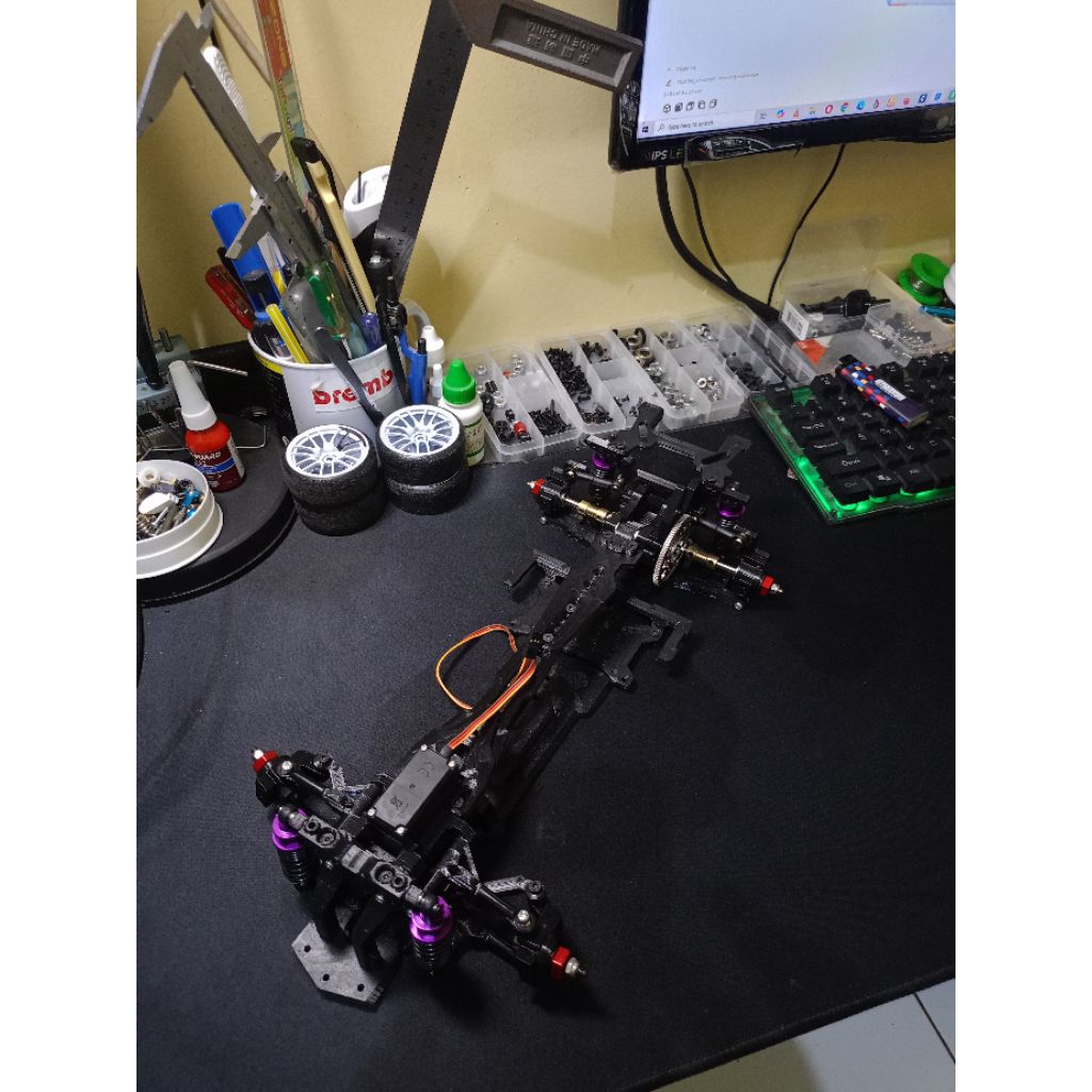 CHASSIS  KIT RWD  RC DRIFT 1/10 AIpRC , Custom