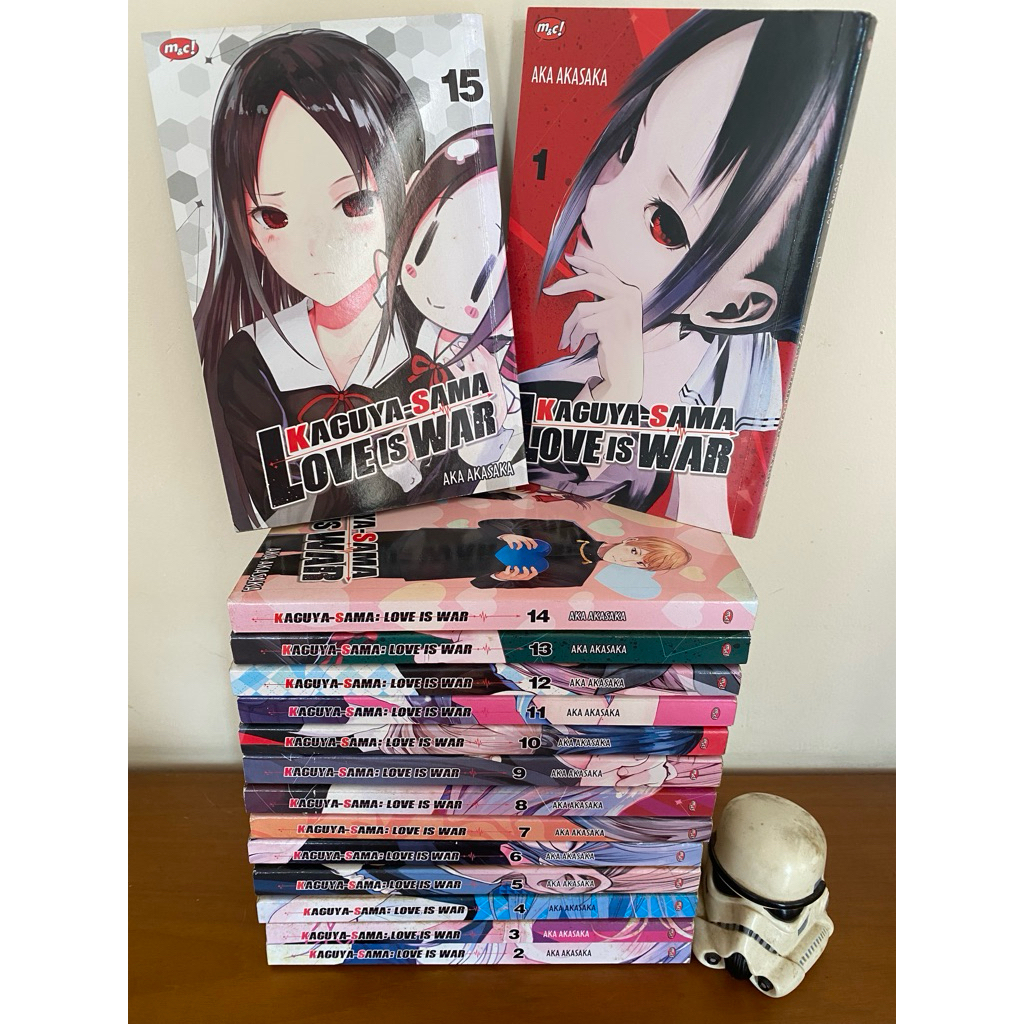 Kaguya-sama Love is War set vol 1-15 kolpri ori
