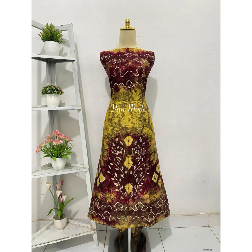 Kain Batik Sasirangan Bahan Katun Satin