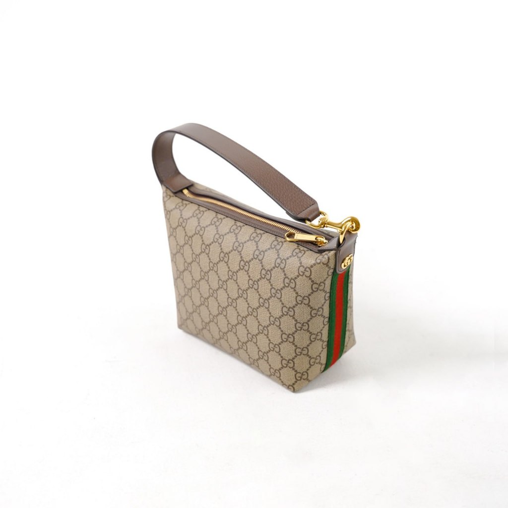 Tas OPHIDIA GG MONOGRAM BEIGE BROWN SHOULDER BAG 100% ORIGINAL