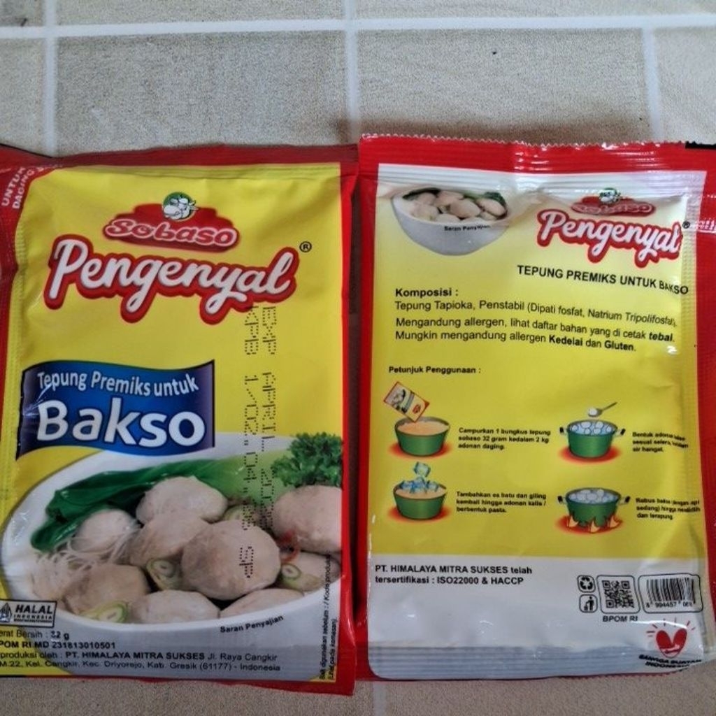 pengenyal bakso Sobaso 32gr