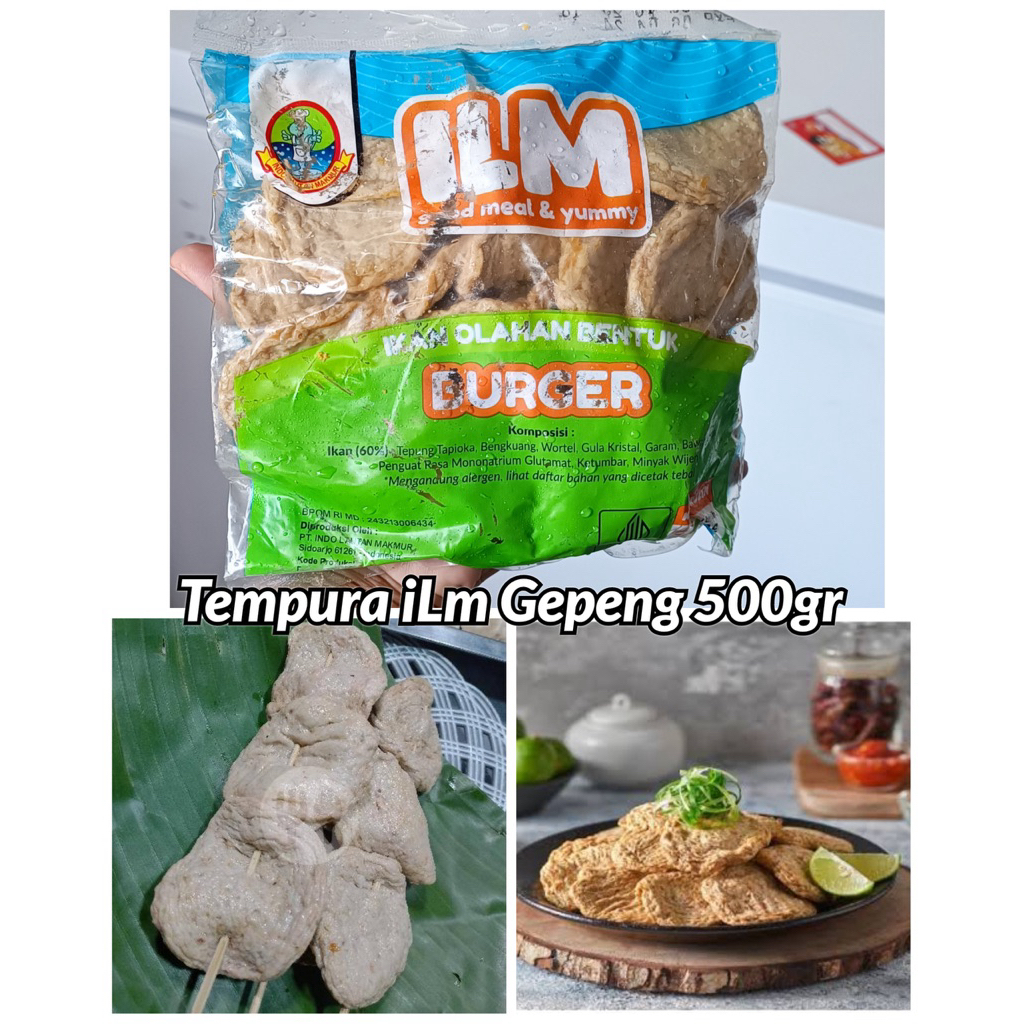 iLM Tempura gepeng / tempura burger