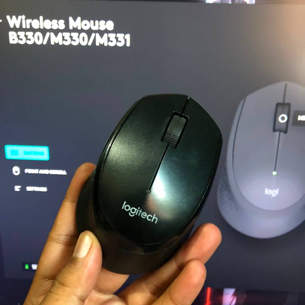 Logitech M330 Mouse Wireless Silent Bekas