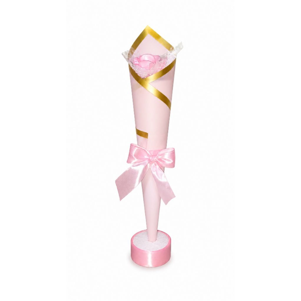 Buket single rose aesthetic / Buket bunga satin  / Buket bunga 1 tangkai
