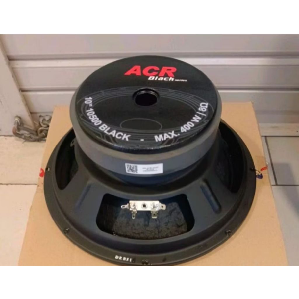 Speaker ACR 10 Inch RCX 10500 - Daya 250 Watt, Impedansi 8 Ohm, Cocok untuk Sound System