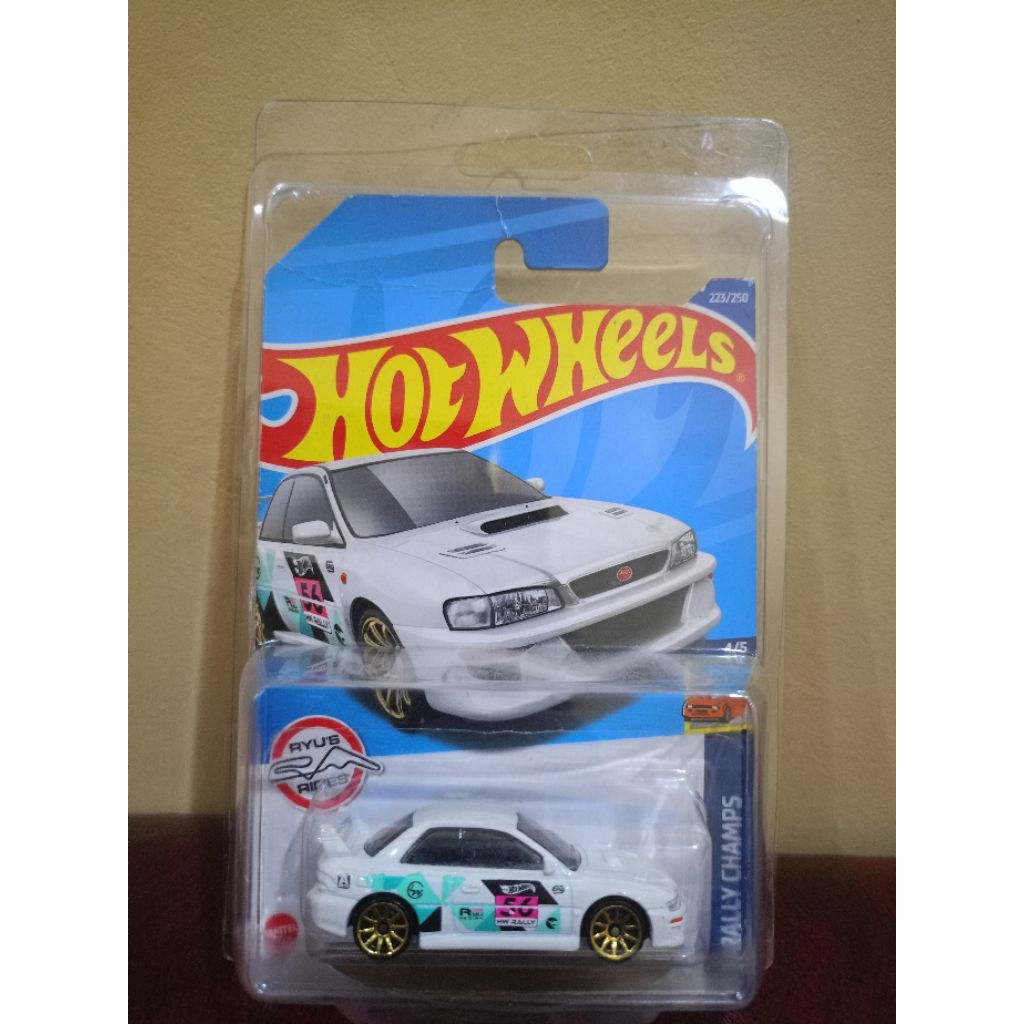 Hot Wheels 98 Subaru Impreza 22B-STi Version Putih Tanpo 56 TH REG