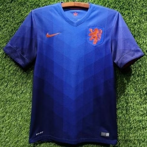 Jersey Belanda Original 2014-2015 Away Small Holland