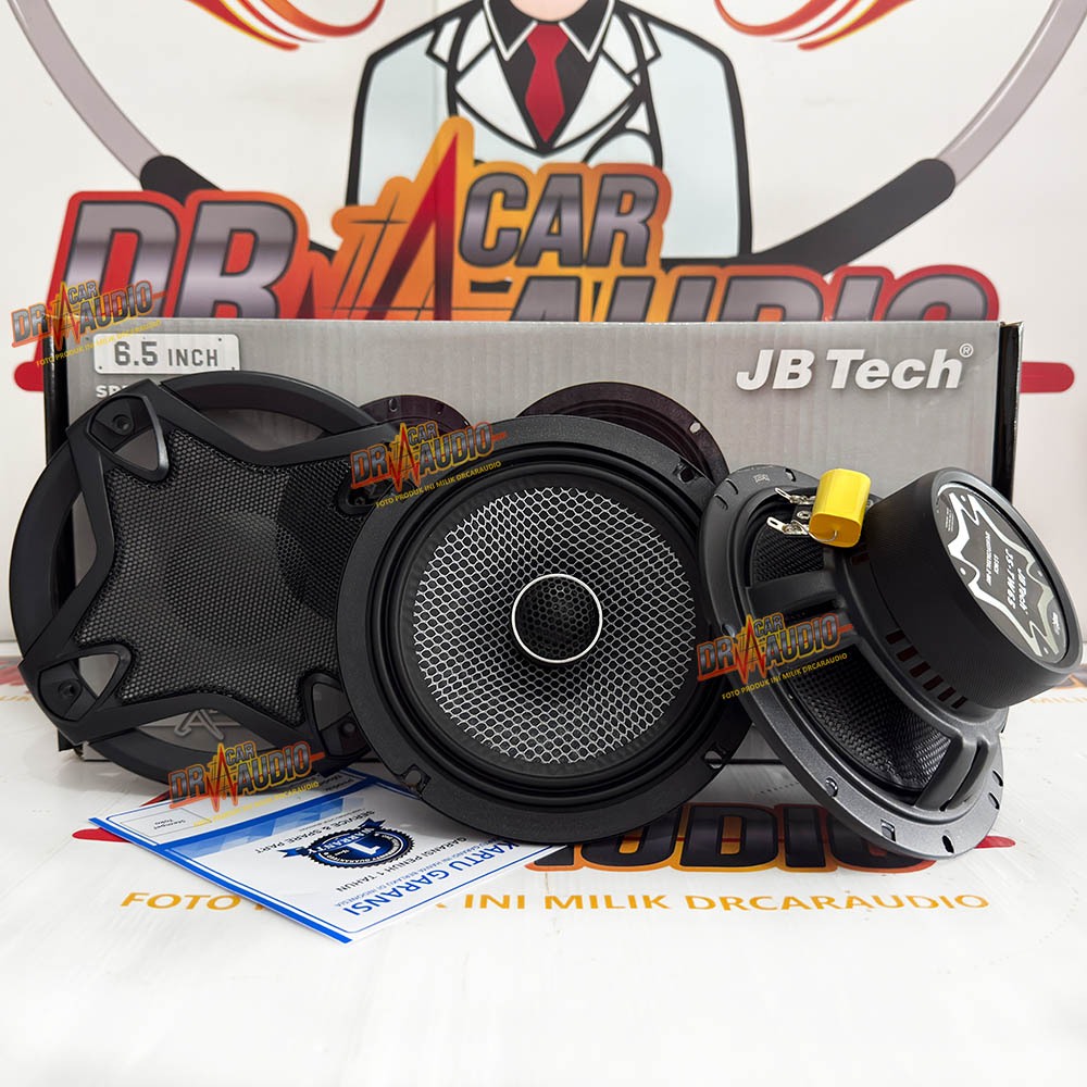 JB-Tech Speaker Mobil Coaxial 6.5 Inch 2 Way Audio Mobil