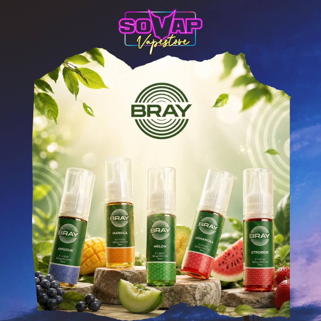 BRAY Liquid Fruity Salt Nic 30mg 15ml
